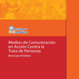 Medios de Comunicación en Acción Contra la Trata de Personas