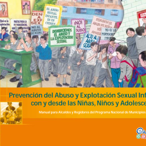 Prevención del Abuso y Explotación Sexual Infantil con y desde los NNA